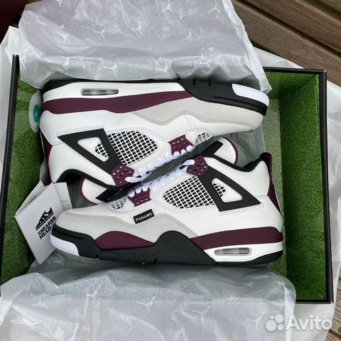 Купить кроссовки Air Jordan 4 Retro PSG Paris Saint-Germain CZ5624-100 в  Москве