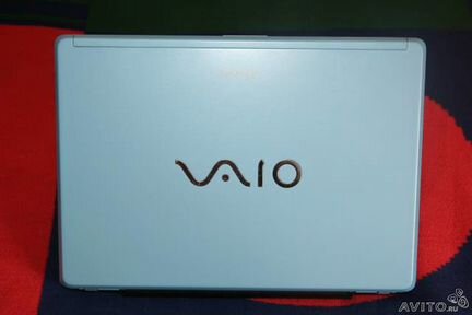 Sony Vaio голубой