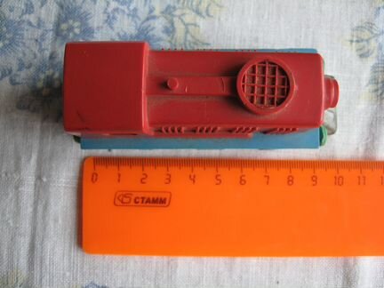 Тепловоз механический от детской железной дороги