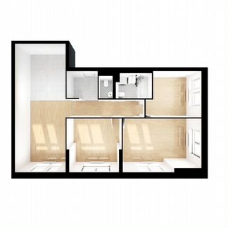 3-к квартира, 85.8 м², 4/32 эт.