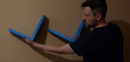 Икеа Маммут полочки детские синие