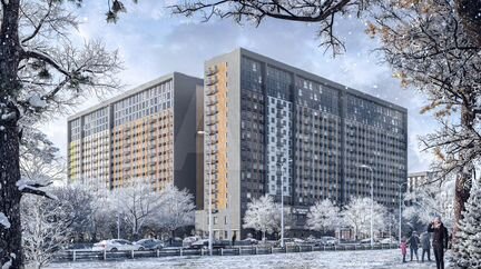 1-к апартаменты, 32.1 м², 16/18 эт.