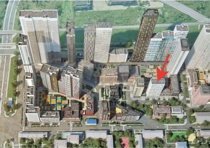 1-к квартира, 43.4 м², 8/19 эт.