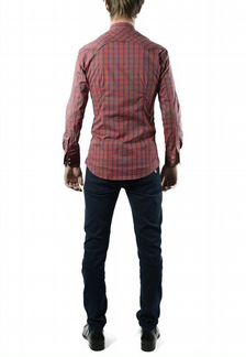 Рубашка в клеткуTakeshy Kurosawa новая