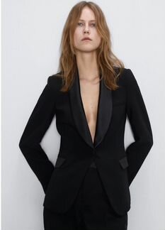 Пиджак смокинг zara