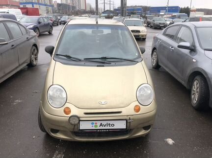 Daewoo Matiz 0.8 МТ, 2010, битый, 125 000 км