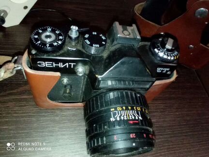Фотоаппарат Зенит ET б/у с вспышкой