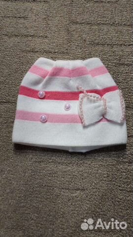 Шапка для девочки новая