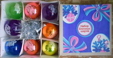 Игрушки елочные и др., в т.ч. СССР