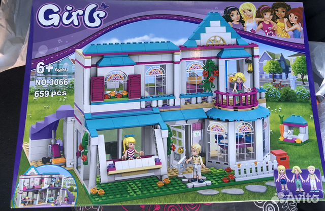 Лего Френдс Lego Friends дом вилла 2 этажа 659 дет