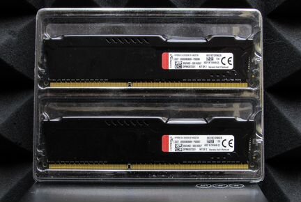 HyperX fury DDR3-1866 Kit 2x4gb (8gb) 2020год