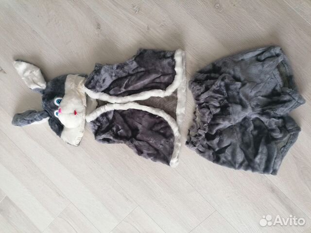 Новогодний костюм, зайченок 3-7 лет