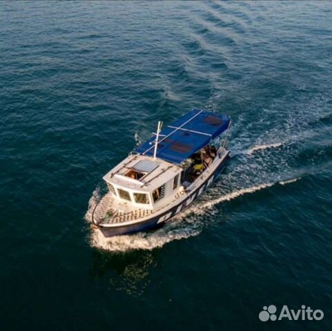 Прогулки на катере с купанием и рыбалкой