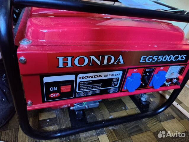 Honda eg5500cxs технические характеристики