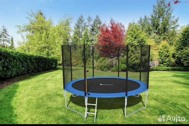 Батут с внешней сеткой 305 см