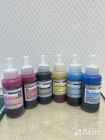 Чернила водорастворимые для Epson