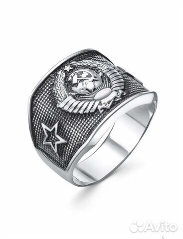 Перстень СССР серебро 925