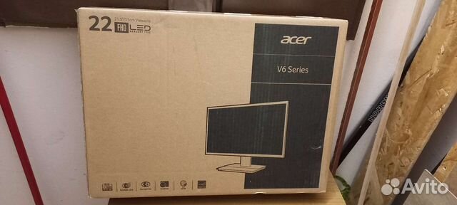 V226hql монитор acer нет подсветки