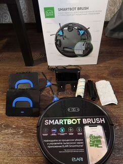 Робот пылесос моющий Elari smartbot brush
