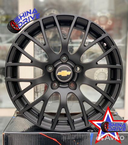 Диски GM Chevrolet R16 5x105 Black Matt