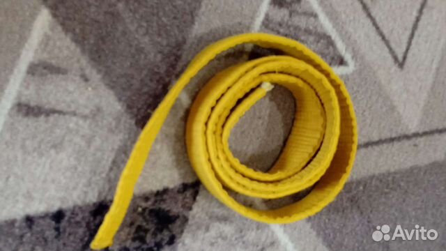 Желтый пояс для тхэквондо