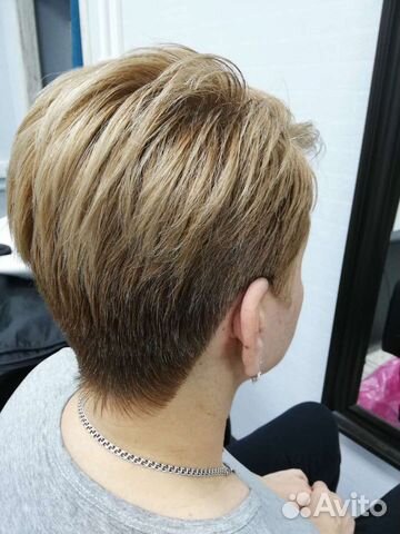 Стрижка женская Окрашивание волос Бровей