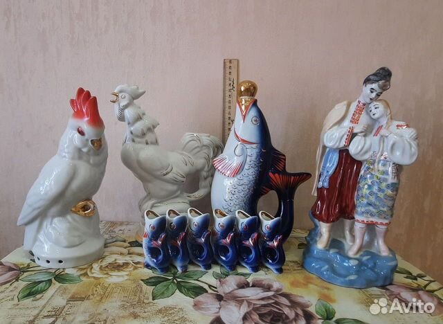 Фарфоровые статуэтки времен СССР