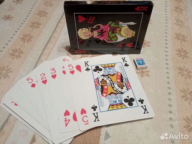 Игральные карты огромные