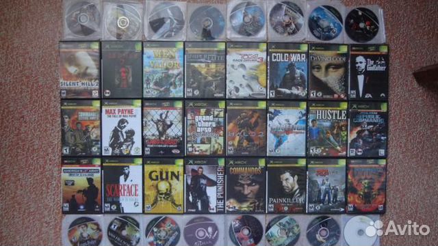 Диски Xbox Original