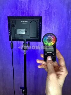 Видеосвет Yongnuo RGB + штатив