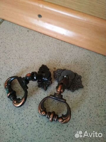 Мебельные ручки под бронзу, ссср, винтаж