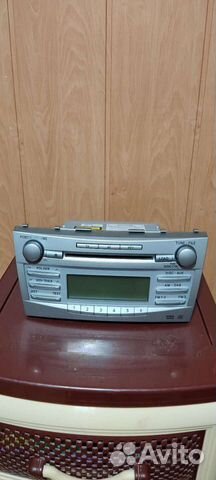 Штатная магнитола на toyota camry 40