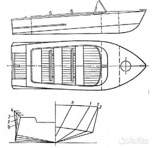 Моторная лодка мкм
