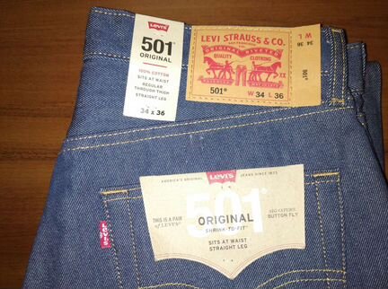 Levis 501 STF 34/36