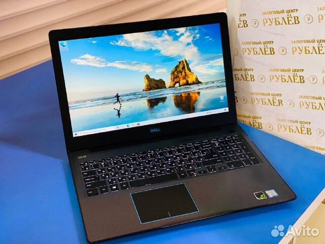 Ноутбук dell G3 3579 i7/8Gb/SSD/HDD/GTX 1050Ti