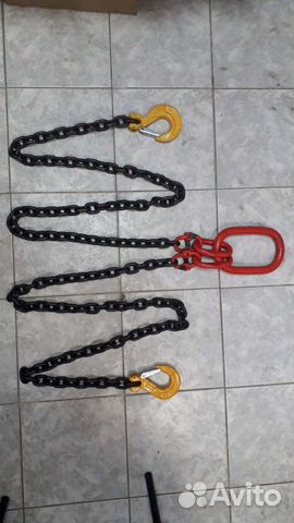Строп цепной двухветвевой 2,8т 1,5м