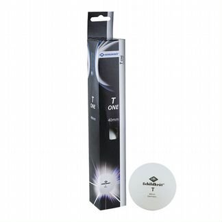 Мячики для н/тенниса donic 1T-training, 6 штук, бе