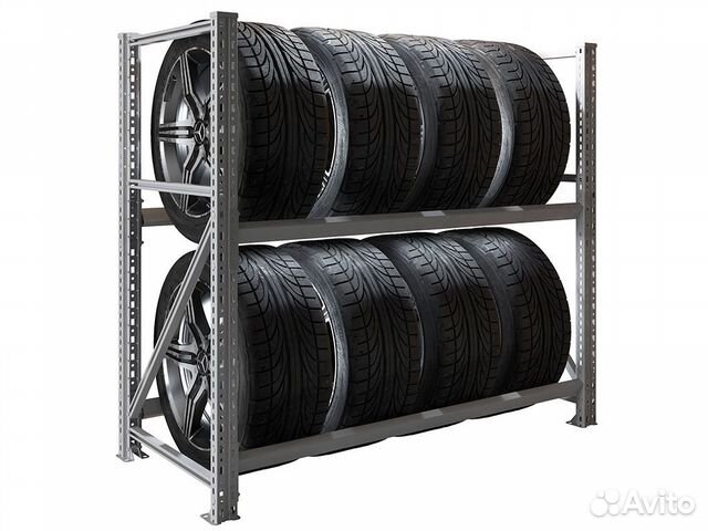 Стеллаж для хранения 8 колёс
