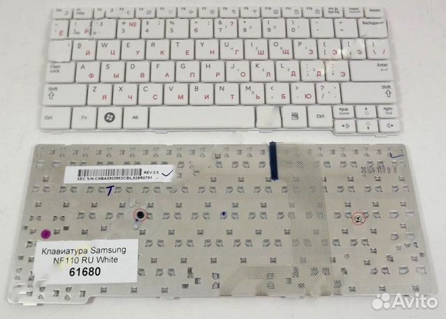 Клавиатура для ноутбука samsung NP-NF110 NF110