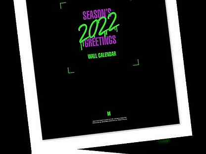 Календарь BTS Season's Greetings 2022