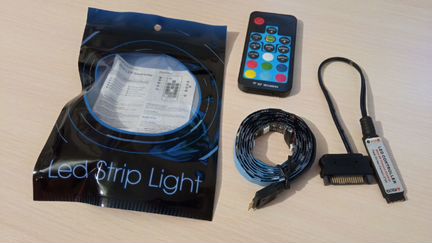 Система подсветки для корпуса,RGB комплект