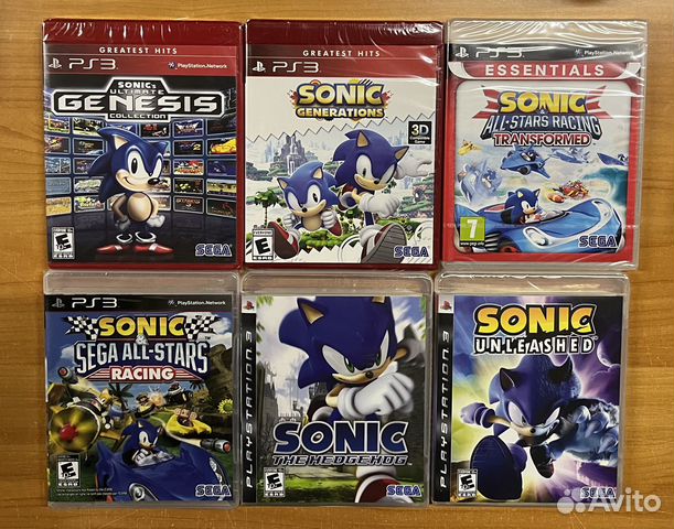 PS3 Серия игр Соник / Sonic
