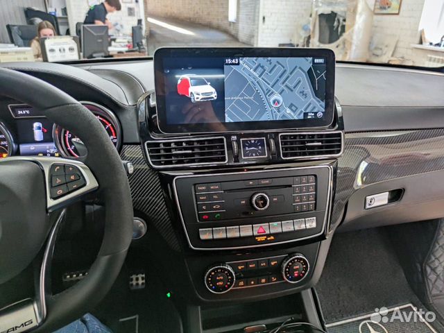 Андроид магнитола для Mercedes GLS / GLE