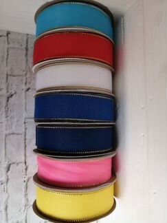 Лента атласная, бархатная, репсовая