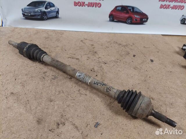 Привод правый peugeot 207 1.4 робот