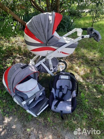 Adamex barletta new 3в1/2в1 автолюлька в подарок