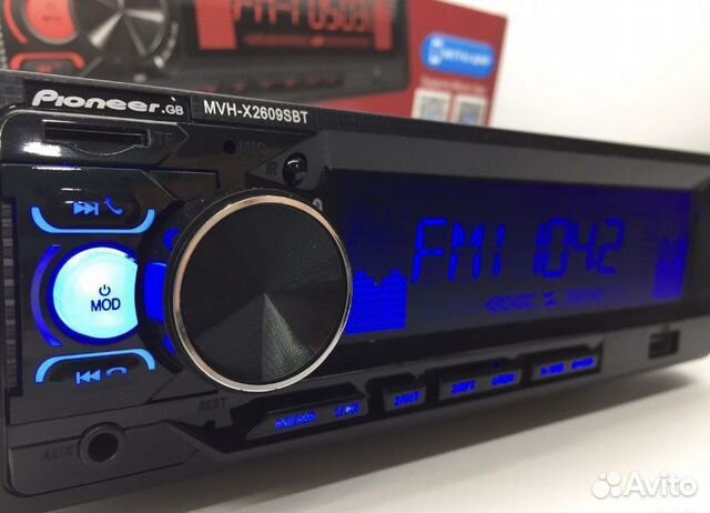Магнитола pioneer с bluetooth
