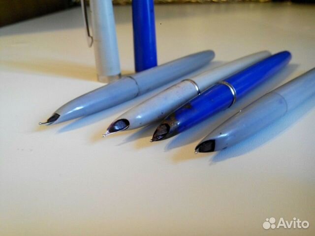 Чернильные ручки 4 штуки СССР одним лотом