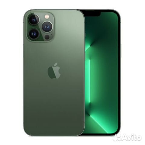 Iphone 13 pro max голубой фото