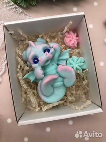 Мыло ручной работы дракоша